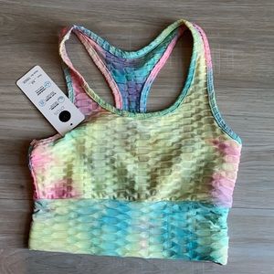 Rainbow sports bra 🌈